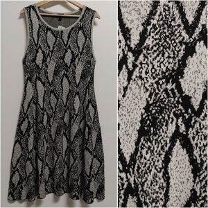 Torrid Snakeskin Knit Dress